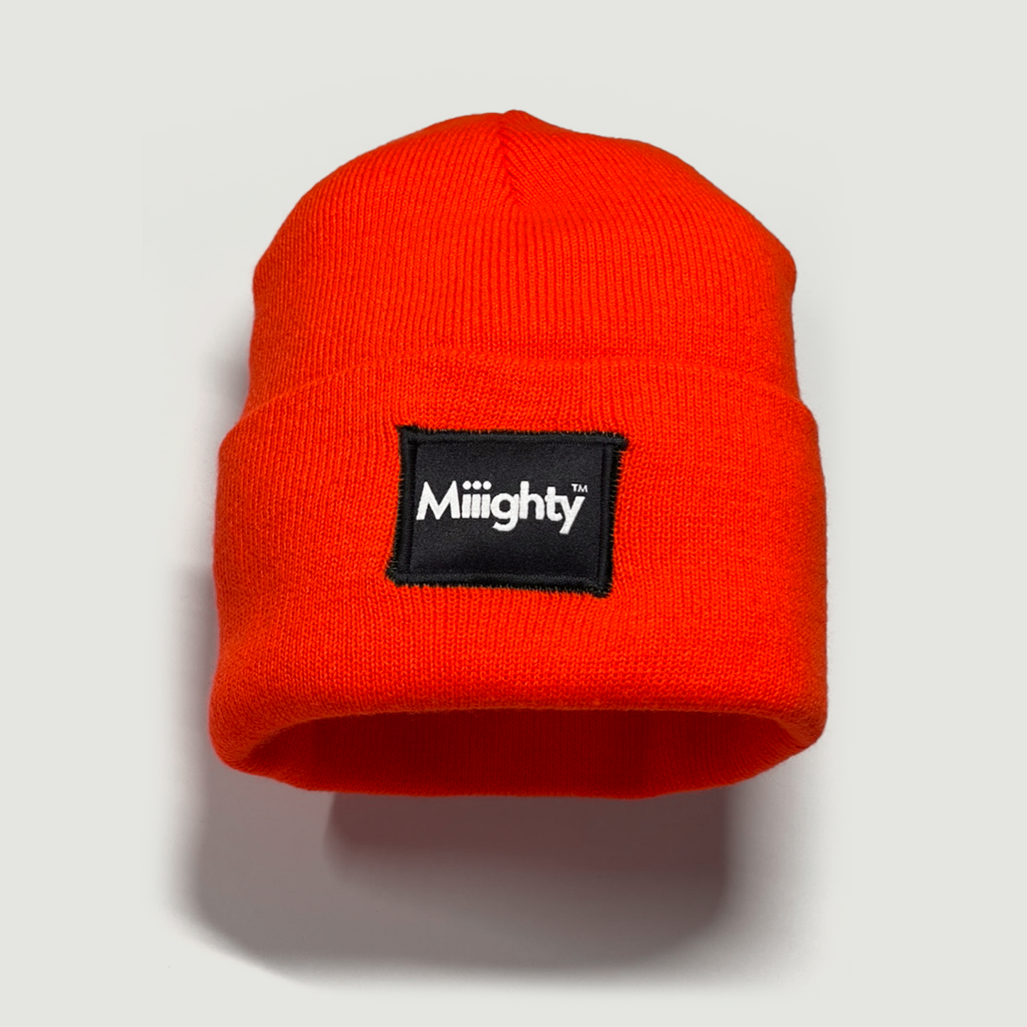Safety Orange Logo Beanie