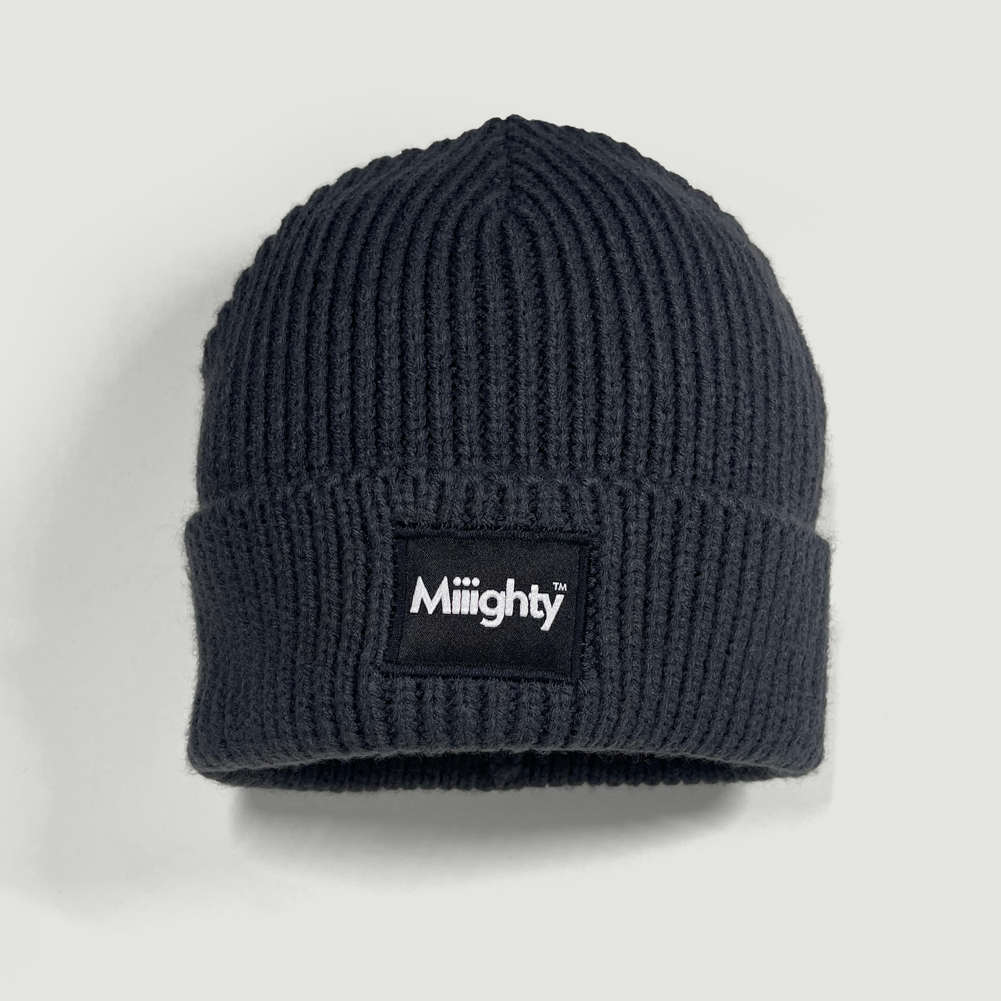 Dark Grey Thermal Logo Beanie